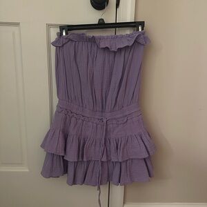 Day + Moon purple sleeveless romper